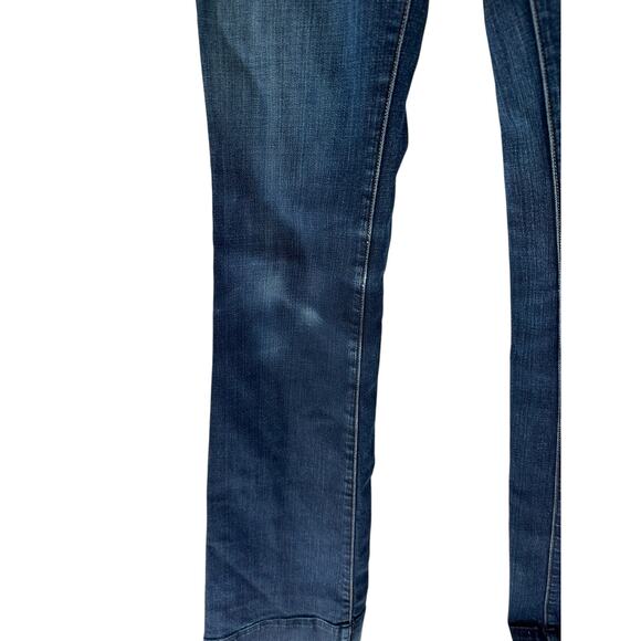 J Brand Dark Wash Slim Fit Mid Rise Hutton Boot Leg Jean Size 27 Style 819C012 - Picture 6 of 11